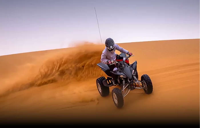 Double Seat Quad Bike Desert Safari Dubai