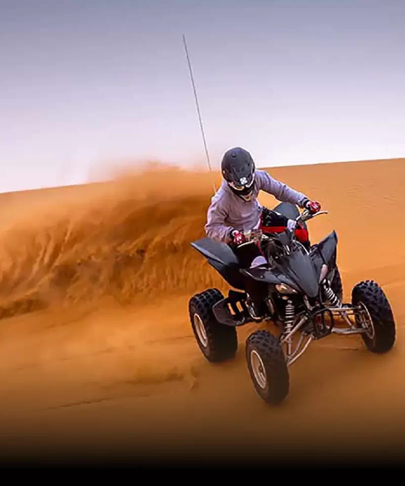 Double Seat Quad Bike Desert Safari Dubai