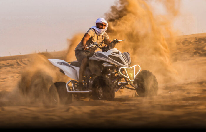 350cc Quad Bike Open Desert Self Drive