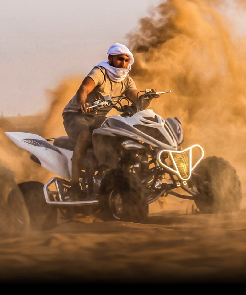 350cc Quad Bike Open Desert Self Drive