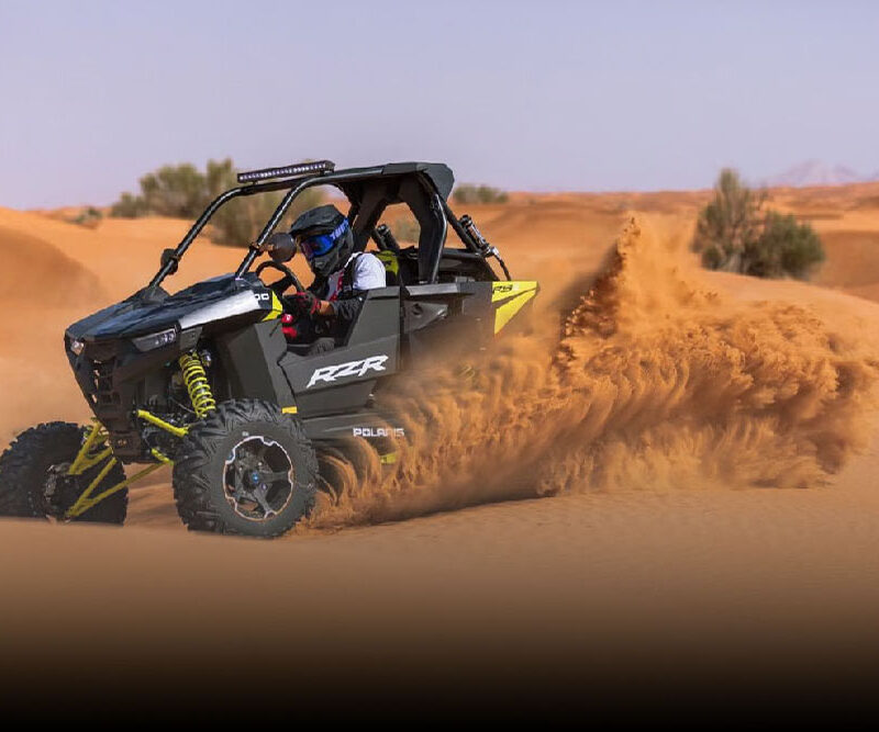 single seater dune buggy safari desert